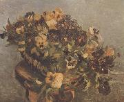 Vincent Van Gogh Tambouring with Pansies (nn04) USA oil painting reproduction